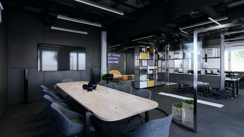 Innenarchitektur für Büro