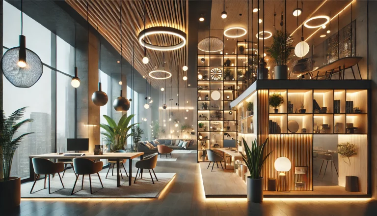 Architekturplanung für künstliches Licht