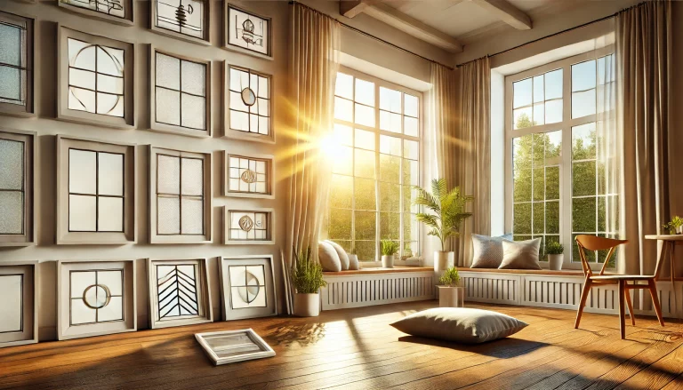 Fensterauswahl in der Architekturplanung