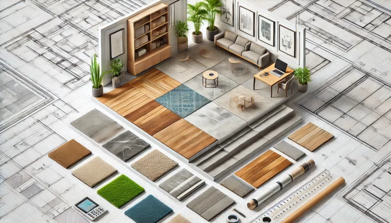 Bodenmaterialien in der Architekturplanung