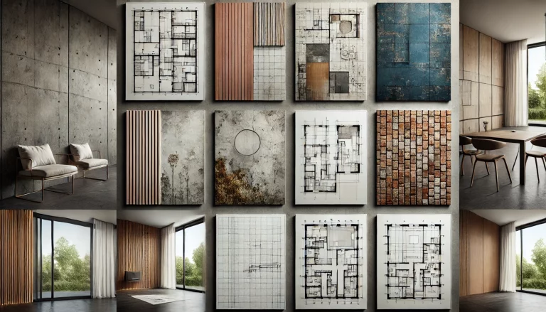 Wandgestaltung in der Architekturplanung