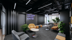 Innenarchitektur für Büro